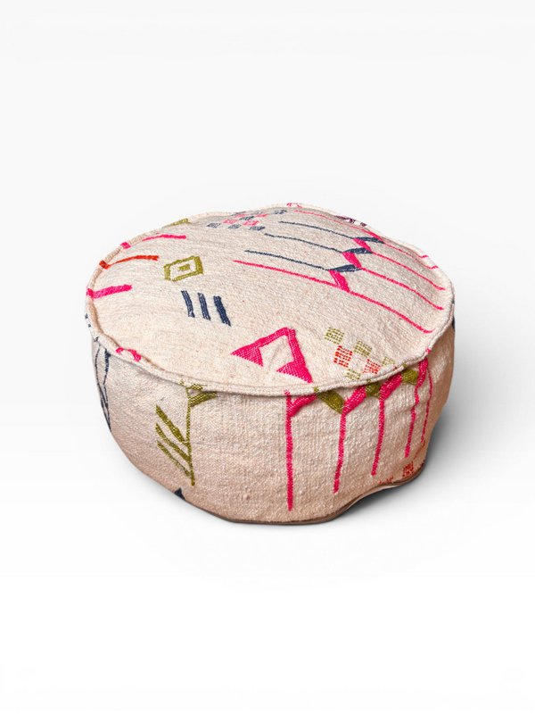 Floor cushion - Colorful Line Round - Sabia