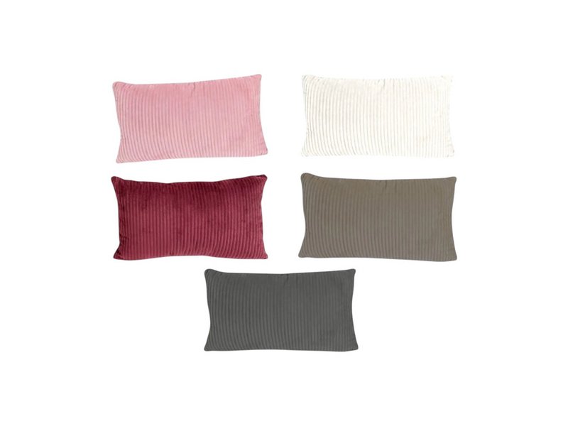 Dekokissen Cordoptik » Zierkissen 30 x 50 cm » Sofakissen & Kuschelkissen » Kissen mit Reißverschluss