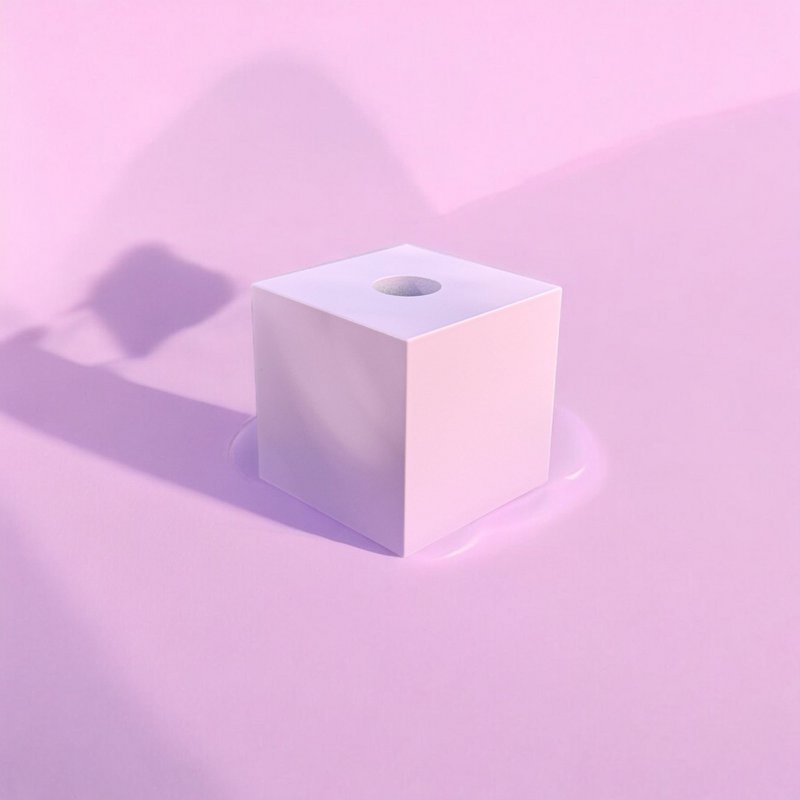 Flipper Cube * Lilac