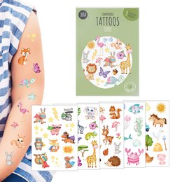 Kindertatoeages - motief "dieren"