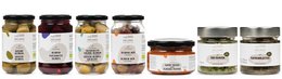 Grilled Green Organic Olives - six pack