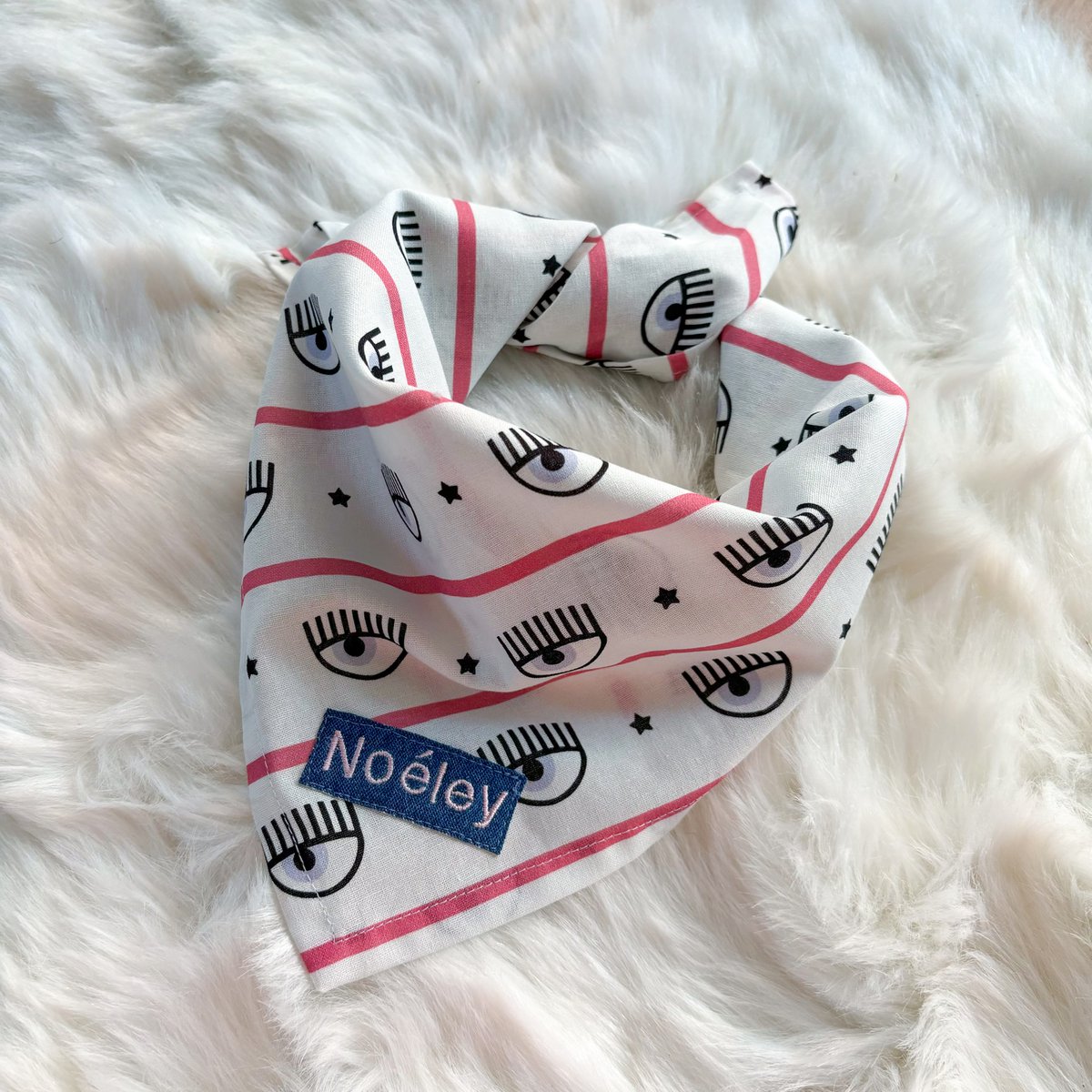 Bandana - Eyes Pink