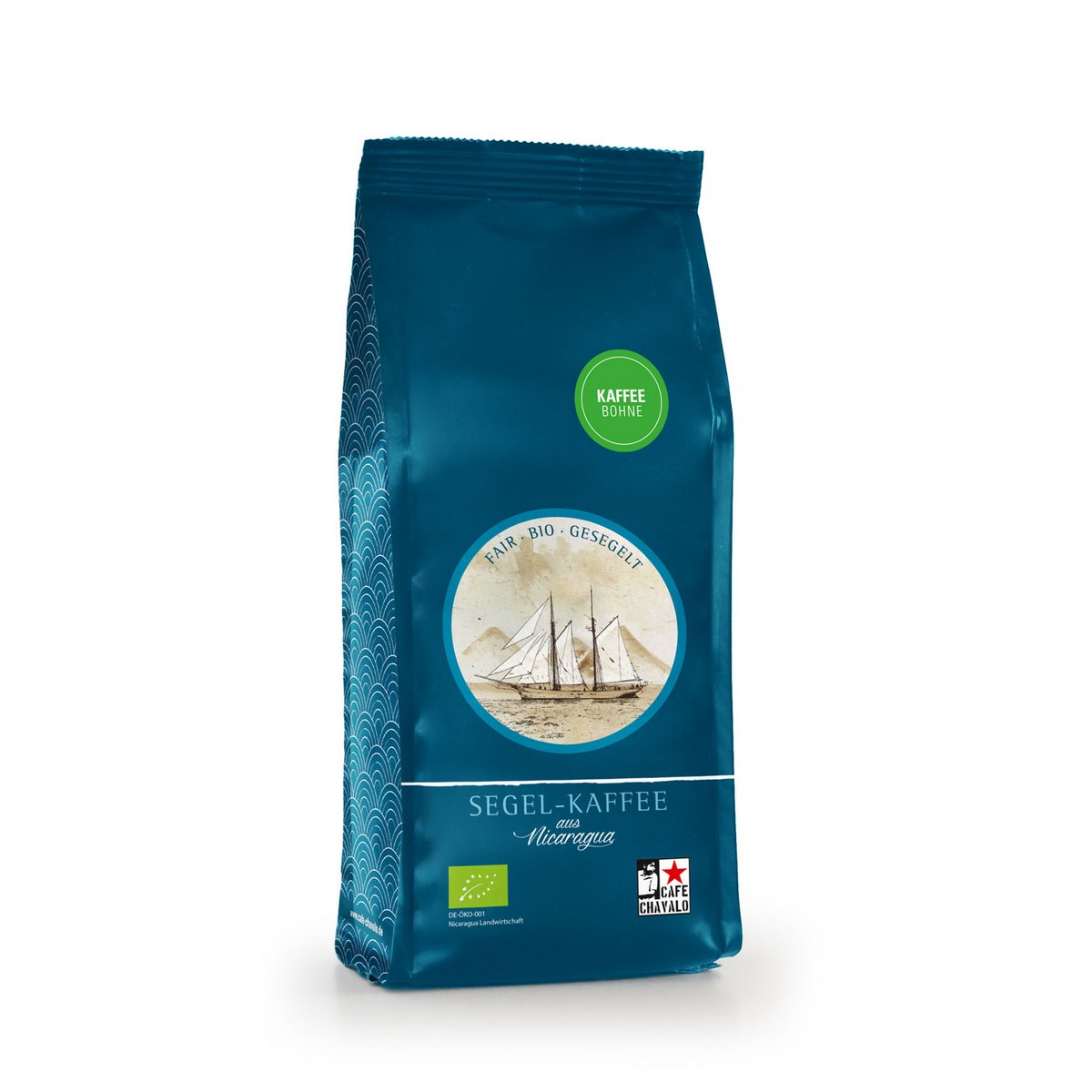 Caffè da vela, 250g, chicchi interi, biologico
