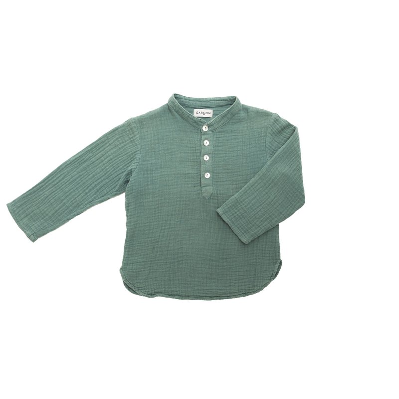 Blusa Seul eucalipto