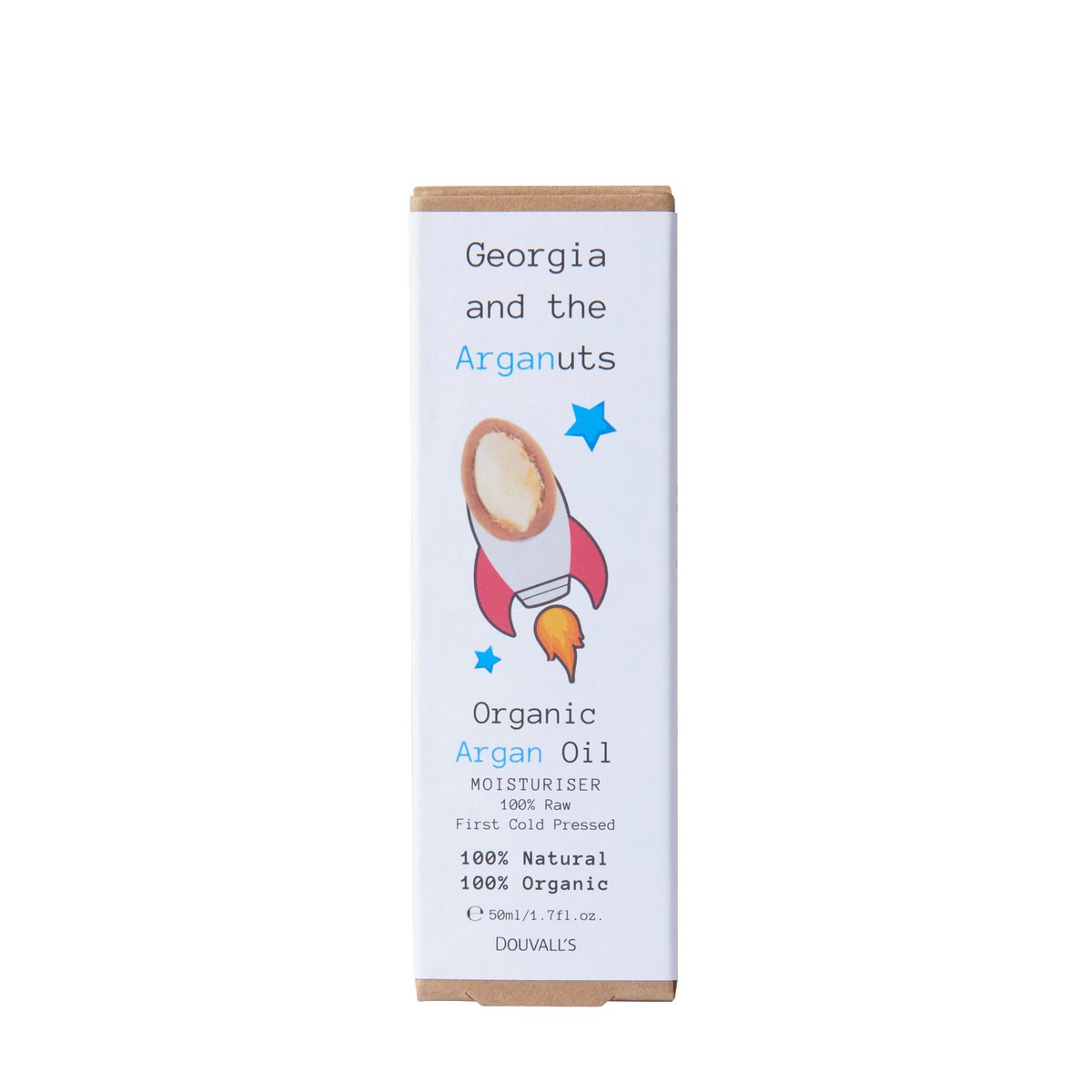Georgia and the Arganuts Crema hidratante de aceite de argán orgánico para niños 50 ml