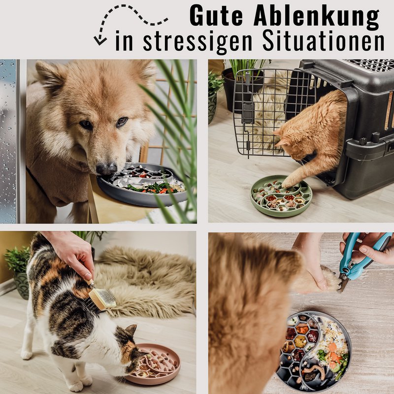 ne&no® anti-sling voerbak voor honden en katten