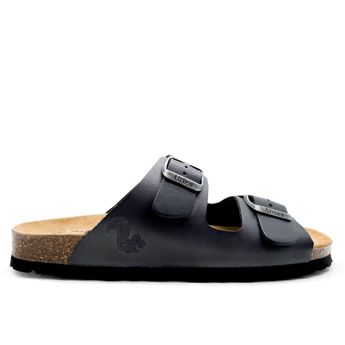 thies 1856 ® Eco Leather Sandal charcoal