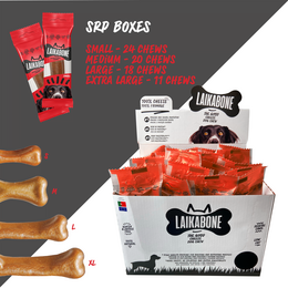 Laikabone Dog Dental Chew - Ost og oksekød (æske)