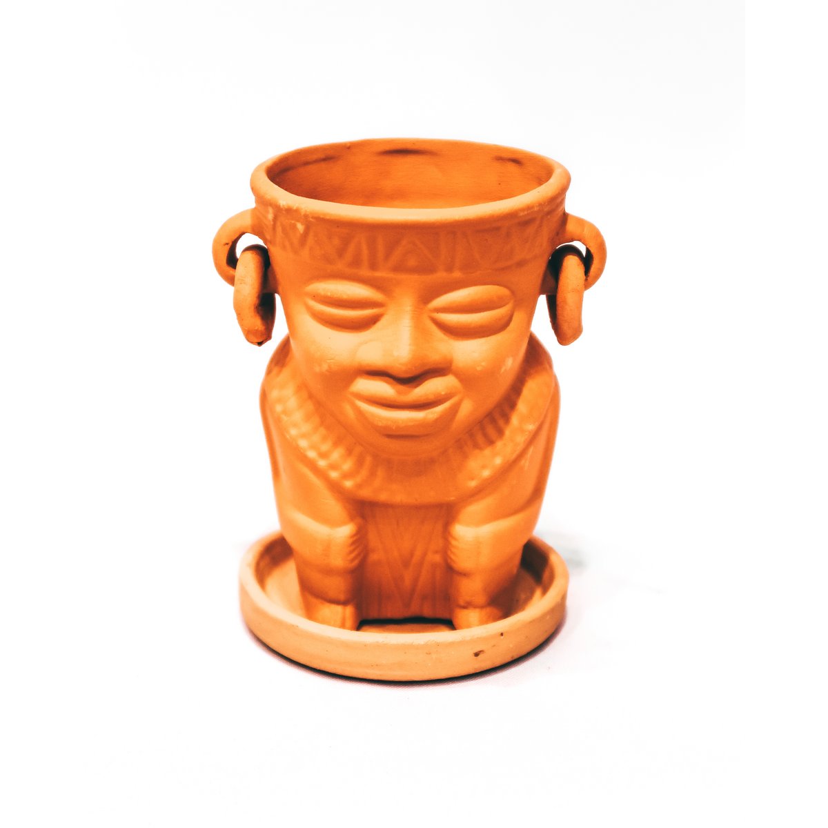 16 X Indio Man Pot D8 H11 - REF 001