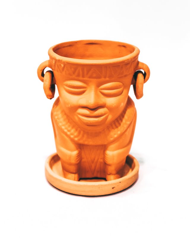 16 X indio man pot D8 H11 - REF 001