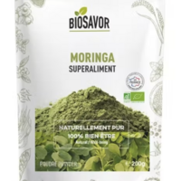 MORINGA EN POUDRE - 200G - ERGÄNZUNG DER NAHRUNGSMITTEL