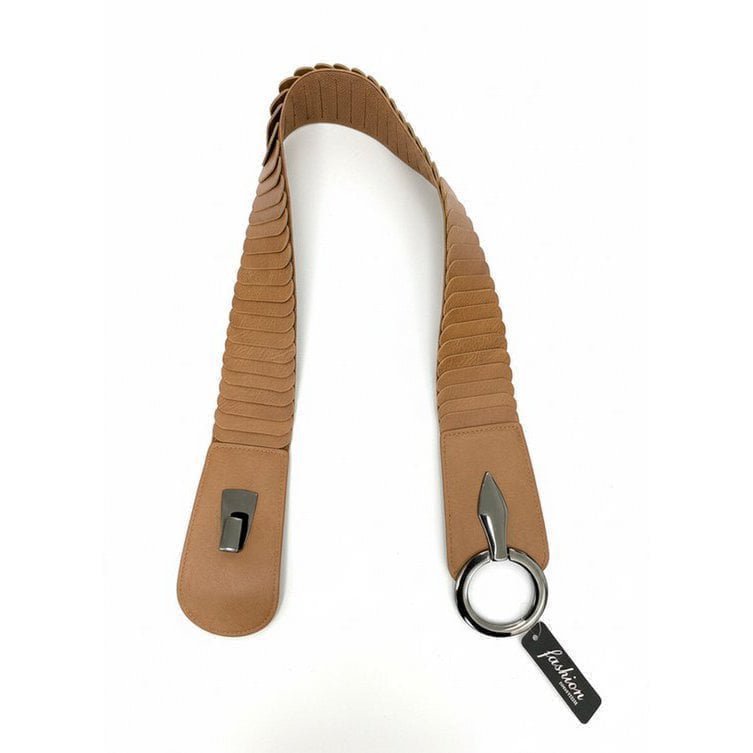 Cintura in vita da donna - 20+ colori - Pelle vegana - Fibbia in metallo - Elastica