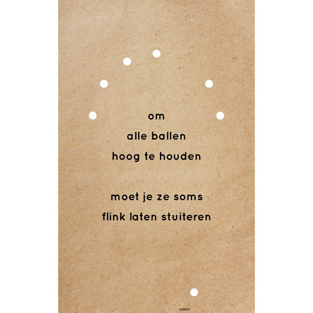 A80 - Om alle ballen hoog te houden moet je ze soms flink laten stuiteren