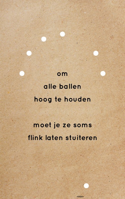 A80 - Om alle ballen hoog te houden moet je ze soms flink laten stuiteren