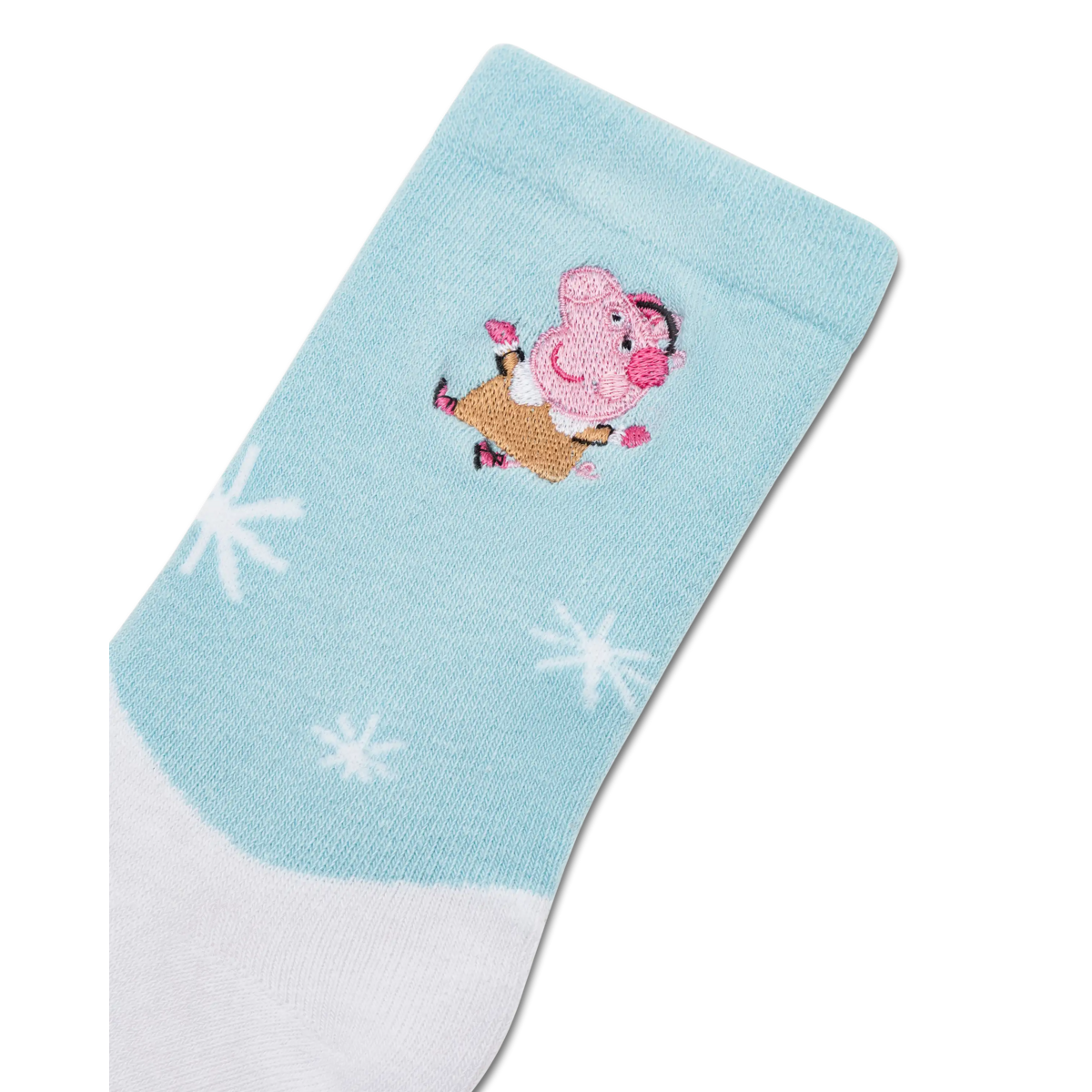 koaa – Peppa Wutz « Winter Time » – Easy Chaussettes bleu/blanc
