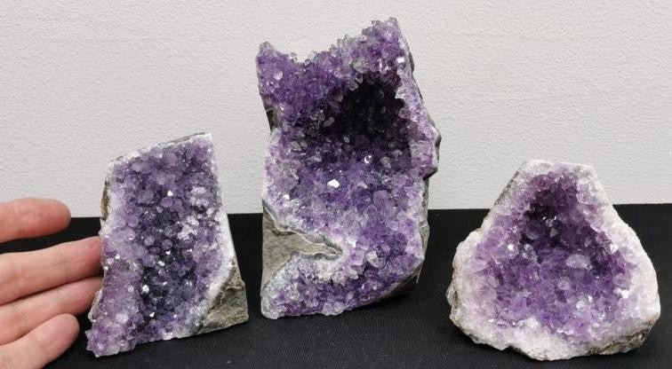 Amethyst Uruguay base sawn Qual. HAS