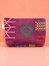 Tasche - farverig linje - 20x30