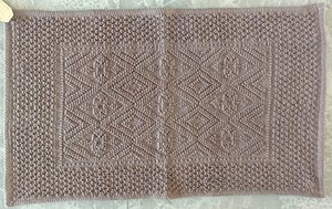 Verkaufsbad matte Jacquard Fenster warm grau