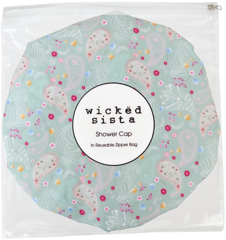 WS Shower Cap Floral Paisley