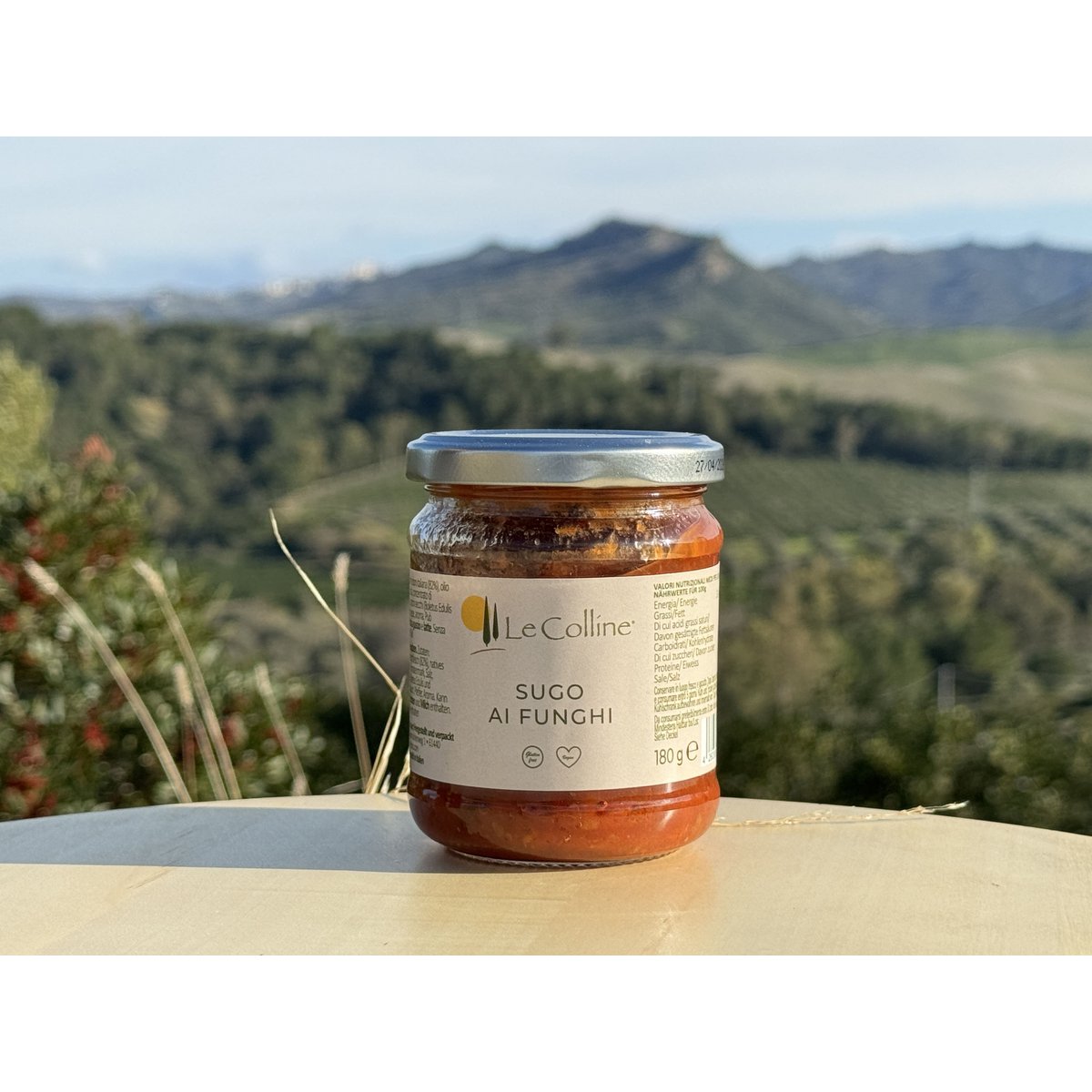 Tomato sauce with mushrooms from Italy 180g