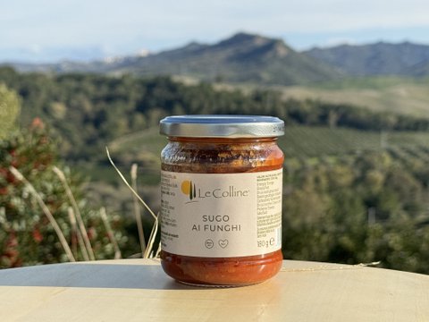 Tomatensoße mit Pilzen aus Italien 180g