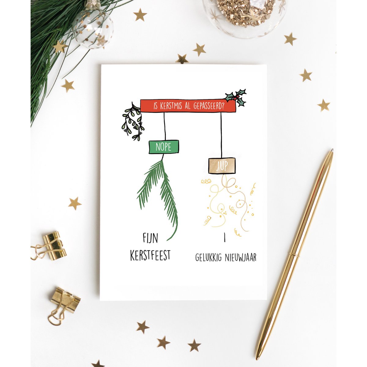 Kerst of nieuwjaar?