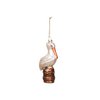 Xmas Hanger - Pelican - Glass - White - 6,5x4x12,5cm