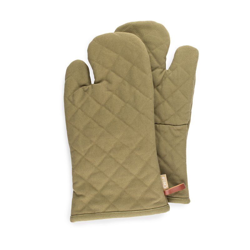 CH&F Ofenhandschuhe BBQ | 100 % Baumwolle | 18x35cm