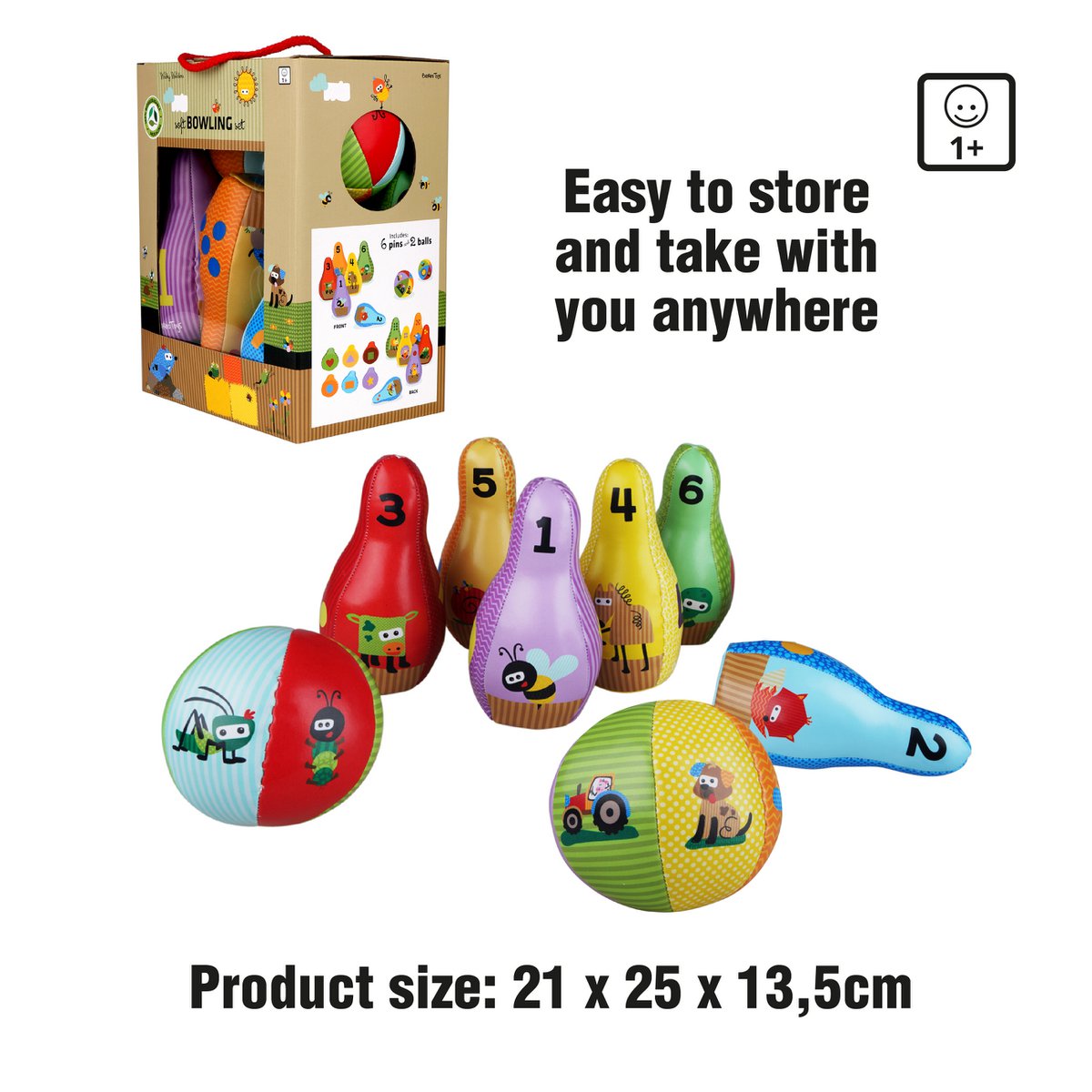 Wacky Wonders – Soft-Bowling-Set
