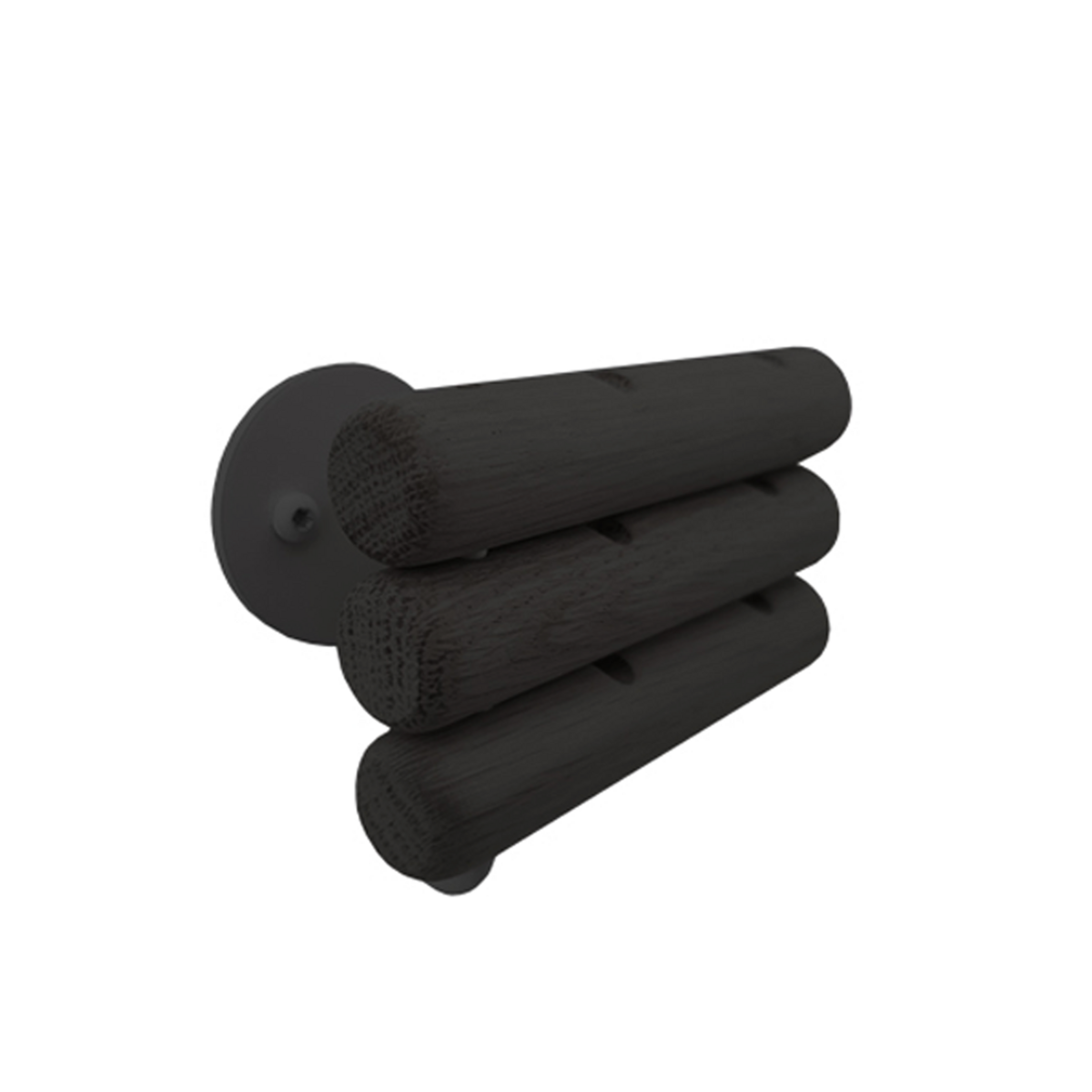 3Hooks - Gancho 3 en 1 - Roble negro