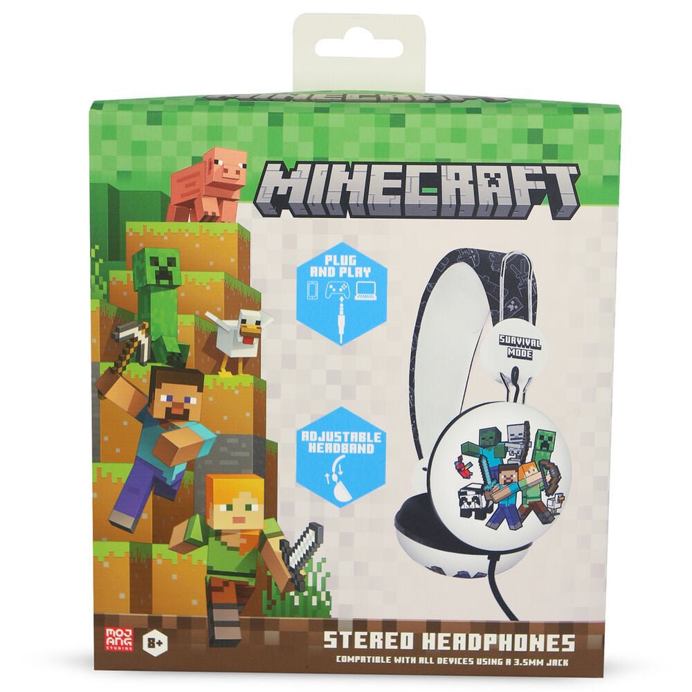 Minecraft - characters - headphones (dome)
