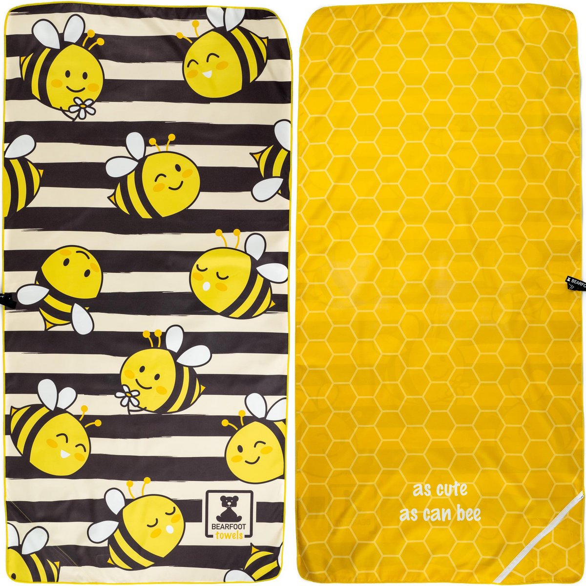 Bee Beach Towel - Microfiber