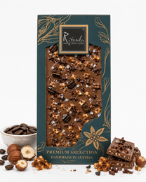 PREMIUM milk chocolate - coffee, cranberries 95g