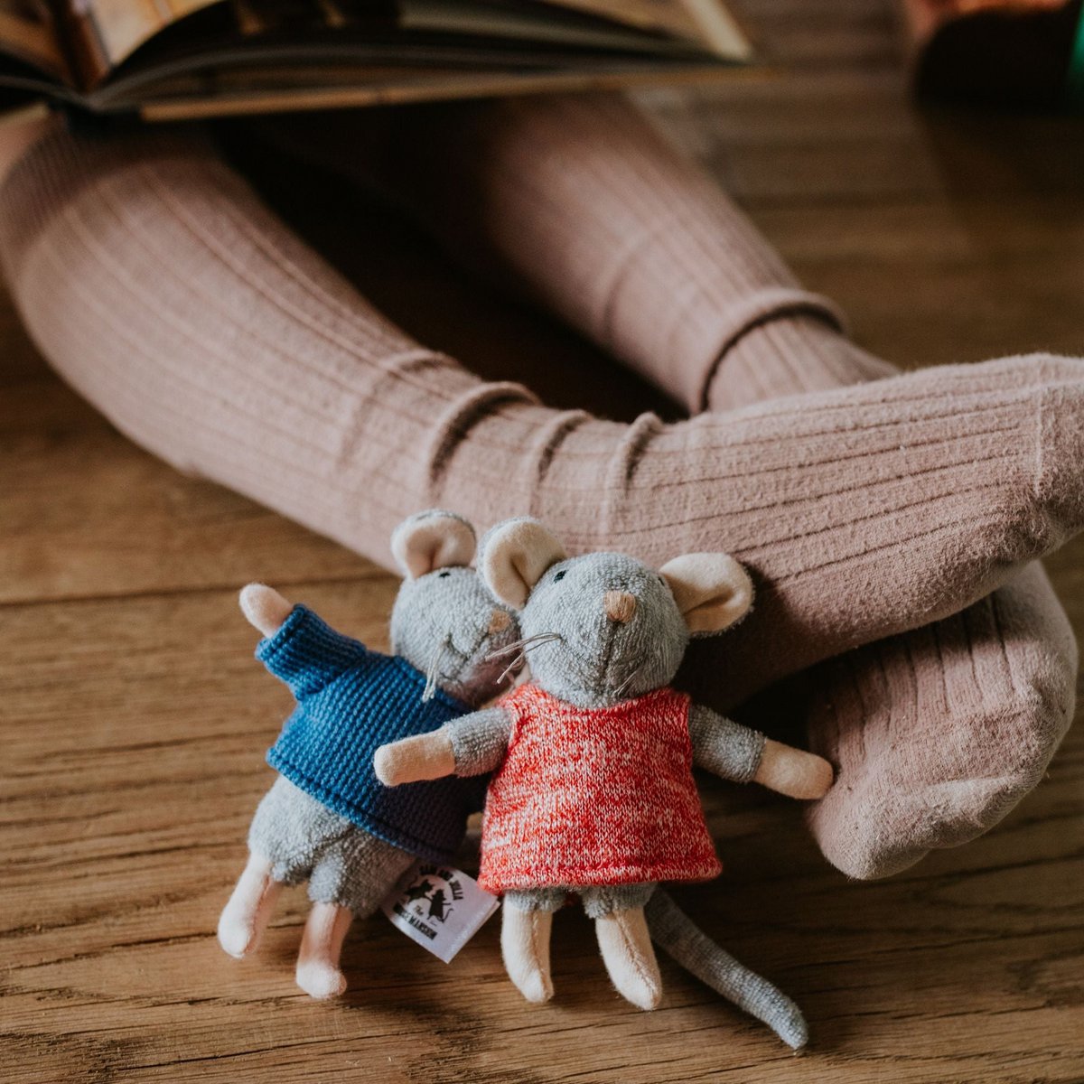 Cuddly toy Mouse Julia (12cm) - The Mouse House