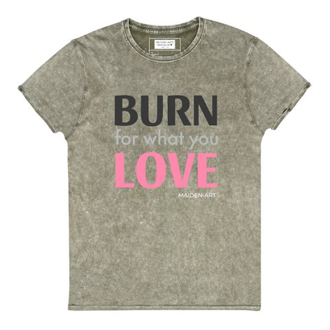 Brennen Sie für das, was Sie lieben, Jeans-T-Shirt