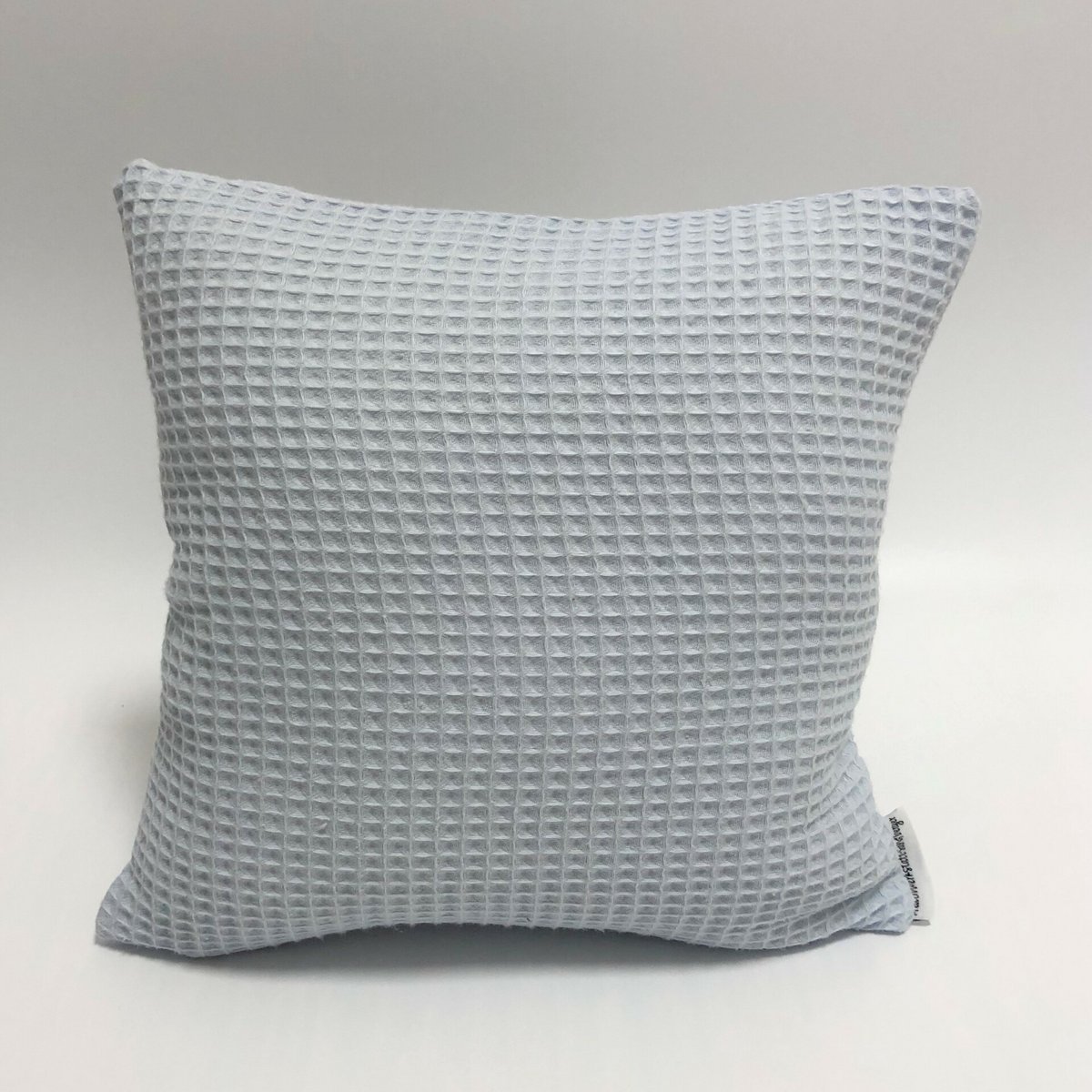 Stone pine cushion / decorative cushion waffle pique