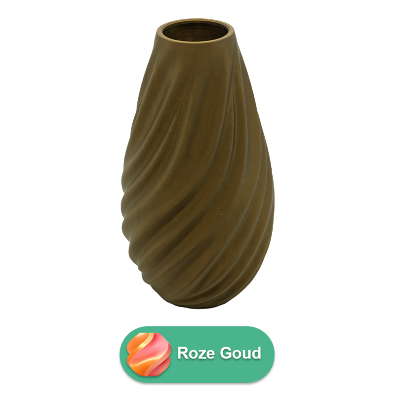 Lunaris 3D vaas - 3D geprinte vaas - Duurzaam PLA - Geschikt voor kunstbloemen