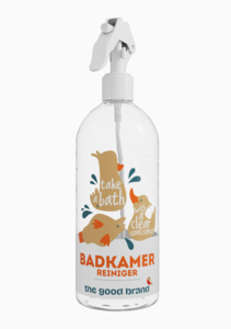 Bathroom cleaner Spray bottle Empty