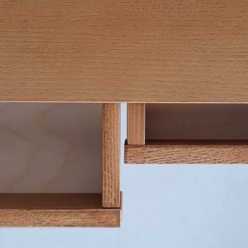 LUKA Ashwood L-Shaped Desk Left/Right Handed