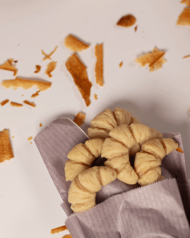 Mini Croissant Duftwachs – Parisisk smør