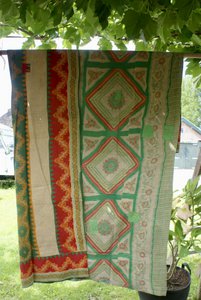 Vintage Kantha Quilt