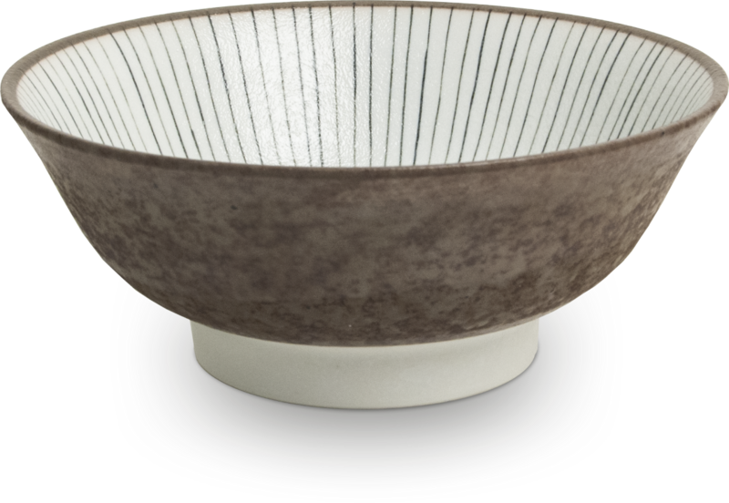 Edo Shima Bowl 22x9cm, porcelain, Japan