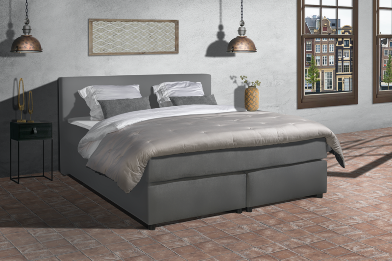 Mörgenn Boxspring Parga Leather Look - Complete set