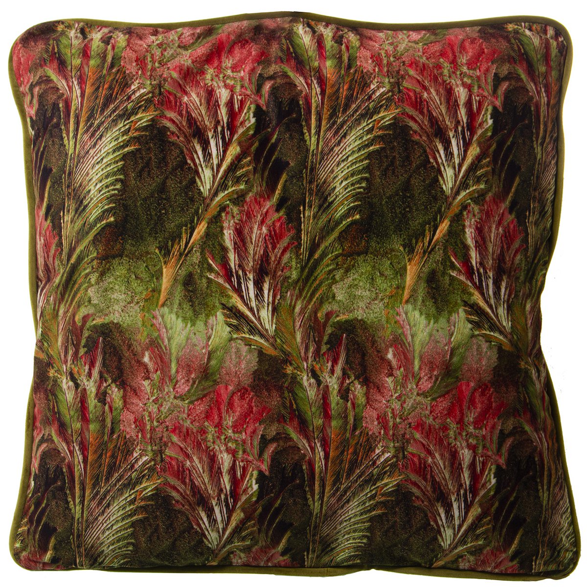 COJIN TERCIOPELO ESTAMPADO 60X60CM C/CREMALLERA 60X60CM LL20041