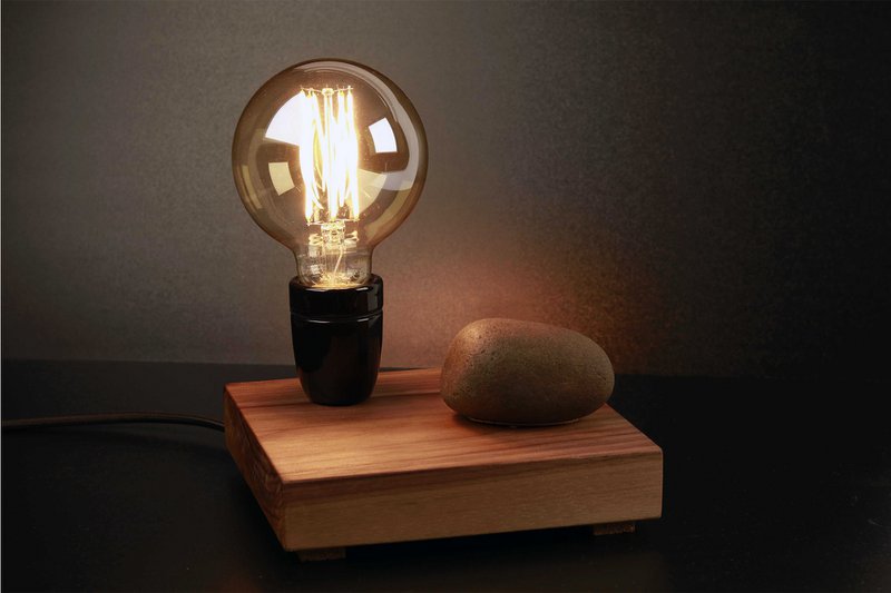 Julegave - Stone Light - naturlig bordlampe