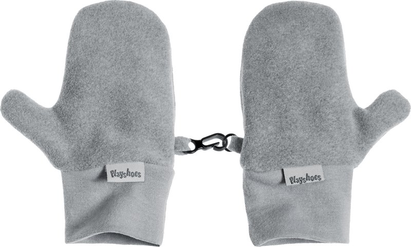 Mitten with Fleece lining - grey