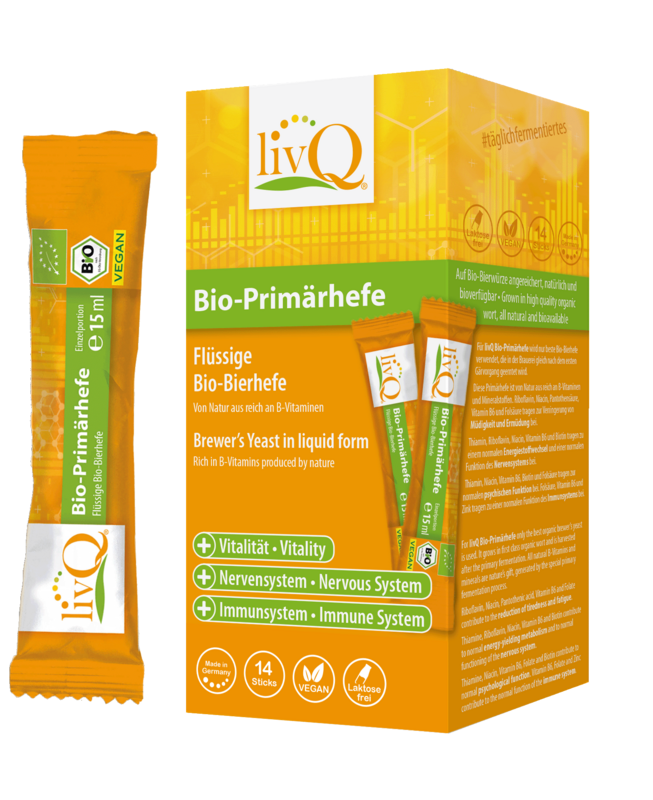 livQ Bio-Primær gær, gær, B-vitaminer