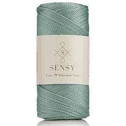 Sensy Premium 2 mm - 251 yards 100% polyester macrame ledning