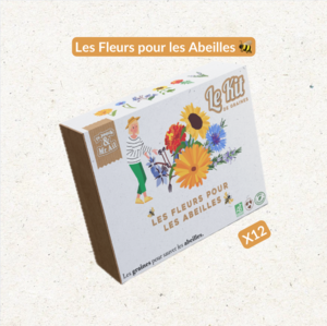 Flowers for Bees - Thematic gardening kit - Creative kit - DIY - Christmas gift