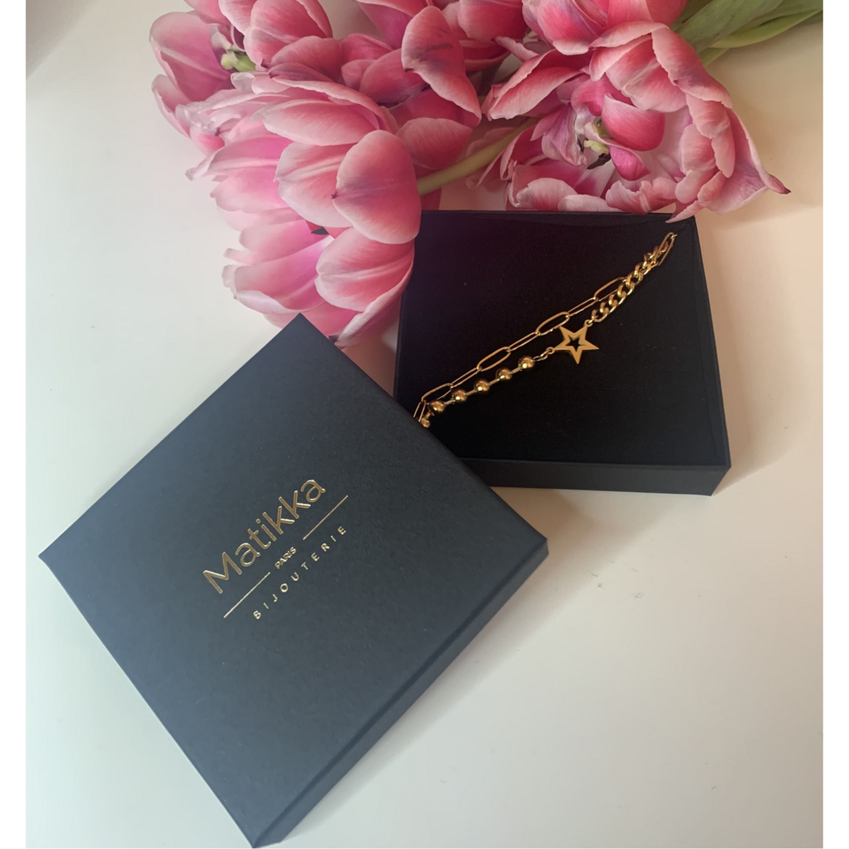 Armband "LISSABON" Verguld